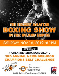 Highlander Boxing Event